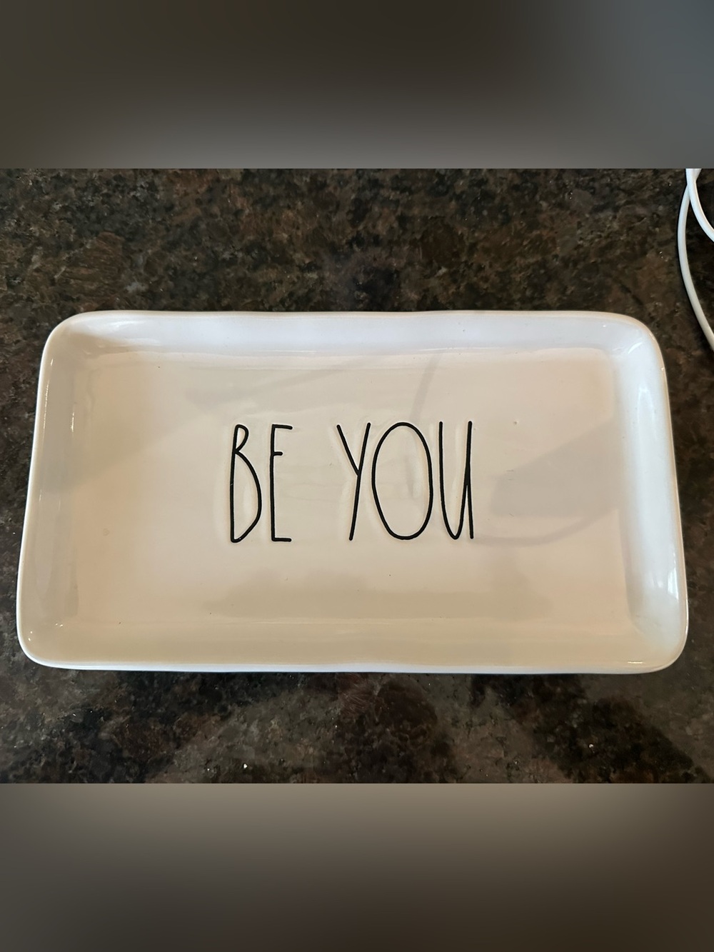3/$40 Rae Dunn "Be You" Plate